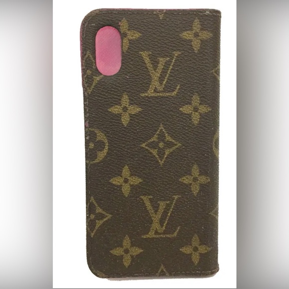 Louis Vuitton authentic iPhone X folio case . 1F4025 - Picture 2 of 6